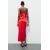 Zara Платье из атласа с завязками , Цвет: Красный, Размер: S, изображение 5