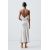 Zara  satin open-back slip dress , Цвет: Серый, Размер: XS, изображение 4