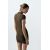 Zara Короткое платье с карманами , Цвет: Зеленый, Размер: XS, изображение 5