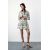 Zara Короткое платье с воротником , Цвет: multicolor, Размер: S
