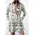 Zara Короткое платье с воротником , Цвет: multicolor, Размер: S, изображение 5