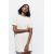 Zara Короткое платье с округлым вырезом и короткими рукавами, Цвет: Белый, Размер: S, изображение 5