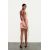 Zara Короткое платье из тюля с принтом , Цвет: Розовый, Размер: XS, изображение 5