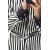 Zara Платье средней длины в полоску, Цвет: multicolor, Размер: S, изображение 3