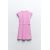 Zara Платье из фактурного жаккарда , Цвет: Розовый, Размер: M, изображение 7