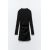 Zara Короткое платье с текстурой , Цвет: Черный, Размер: S, изображение 6
