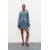 Zara Платье trf denim dress , Цвет: Синий, Размер: XS