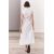 Zara Женское платье-рубашка из коллекции zara woman с отделкой узлом из поплина , Цвет: Белый, Размер: XS, изображение 3