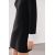 Zara Платье с разделителем из коллекции zw collection matching cuffed dress , Цвет: Черный, Размер: XS, изображение 4