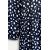 Zara Платье макси из коллекции zara woman с круглым вырезом и рукавами длиной ниже локтя, Цвет: Синий, Размер: S, изображение 6