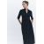 Zara Платье-рубашка коллекции zw с отделкой слотом и короткими рукавами, Цвет: Черный, Размер: XS, изображение 5