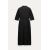 Zara Платье-рубашка коллекции zw с отделкой слотом и короткими рукавами, Цвет: Черный, Размер: XS, изображение 7