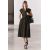 Zara Платье-рубашка коллекции zw с поясом , Цвет: Зеленый, Размер: M