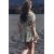 Zara Короткое платье с воротником из 100% хлопка, Цвет: multicolor, Размер: S, изображение 5