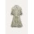 Zara Короткое платье с воротником из 100% хлопка, Цвет: multicolor, Размер: S, изображение 6