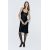 Zara Платье-майка с разрезом из коллекции zw, Цвет: Черный, Размер: XS, изображение 2