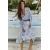 Zara Платье с поясом с принтом и оборками , Цвет: multicolor, Размер: XS, изображение 2