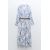 Zara Платье с поясом с принтом и оборками , Цвет: multicolor, Размер: XS, изображение 4