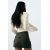 Zara Юбка-мини cargo mini skirt с высокой посадкой и петлями для ремня, Цвет: Хаки, Размер: XS, изображение 5