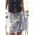 Zara Мини-юбка с греческим цветочным принтом , Цвет: multicolor, Размер: M, изображение 2