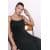 Zara Длинное платье из смеси спандекса и полиамида, Цвет: Черный, Размер: XS, изображение 5