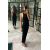 Zara Длинное вязаное платье , Цвет: Черный, Размер: S