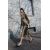 Zara Юбка-миди из сатина , Цвет: Зеленый, Размер: XS