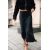 Zara Юбка миди из атласа с высокой талией и эластичной талией, Цвет: Черный, Размер: XS, изображение 2