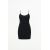 Zara Короткое платье-корректор из смесового полиамида, Цвет: Черный, Размер: S, изображение 7