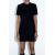 Zara Короткое мягкое платье , Цвет: Черный, Размер: M, изображение 2