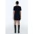 Zara Короткое мягкое платье , Цвет: Черный, Размер: M, изображение 4