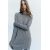 Zara Мягкое вязаное мини-платье , Цвет: Серый, Размер: XS, изображение 2