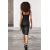 Zara   stretch knit midi dress , Цвет: Черный, Размер: S, изображение 4