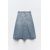 Zara  стильную джинсовую юбку средней посадки trf , Цвет: Синий, Размер: XS, изображение 2