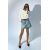Zara Мини-юбка z1975 джинсовая , Цвет: Синий, Размер: S