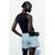 Zara Юбка-шорты с высокой талией и передними складками z1975 , Цвет: Синий, Размер: XS, изображение 3