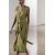 Zara Платье миди из 100% хлопка, Цвет: Зеленый, Размер: XXL, изображение 5