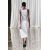 Zara Юбка миди с высокой талией из 100% вискозы, Цвет: Белый, Размер: XL, изображение 2