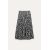 Zara Юбка zw collection printed low-rise skirt , Цвет: Белый, Размер: XS, изображение 7