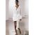 Zara Юбка zw collection short skirt with knot , Цвет: Белый, Размер: XS, изображение 6