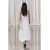 Zara Юбка миди с высокой талией из коллекции zw collection , Цвет: Белый, Размер: XS, изображение 5