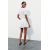 Zara Мини-юбка "воздушного" покроя , Цвет: Белый, Размер: XS, изображение 4