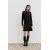 Zara Юбка-мини со складкой в коробку , Цвет: Черный, Размер: M