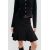 Zara Юбка-мини со складкой в коробку , Цвет: Черный, Размер: M, изображение 2