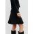 Zara Юбка-мини со складкой в коробку , Цвет: Черный, Размер: M, изображение 4