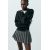 Zara Юбка с разделителем box pleat skort , Цвет: Серый, Размер: XS, изображение 3