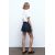 Zara Юбка-мини "cargo" , Цвет: Синий, Размер: XS, изображение 4