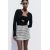 Zara Металлический шорты в клетку , Цвет: multicolor, Размер: XS, изображение 3