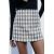 Zara Металлический шорты в клетку , Цвет: multicolor, Размер: XS, изображение 4