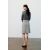 Zara Юбка midi с застегивающей стразой , Цвет: Серый, Размер: XS, изображение 5